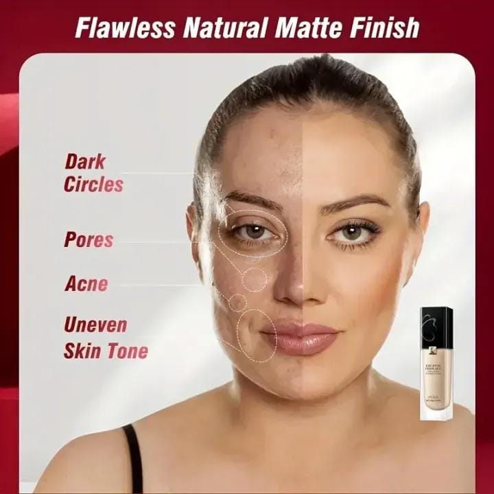 FV Edelweiss Permeable Light Essence Liquid Foundation – Waterproof & Sweatproof
